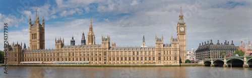 Fotografie, Obraz Westminster Panoramic