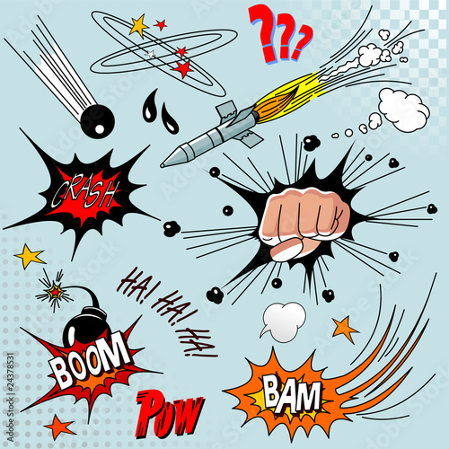 Comic elements