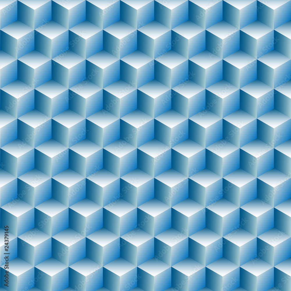 Cubes rows optical illusion background abstract