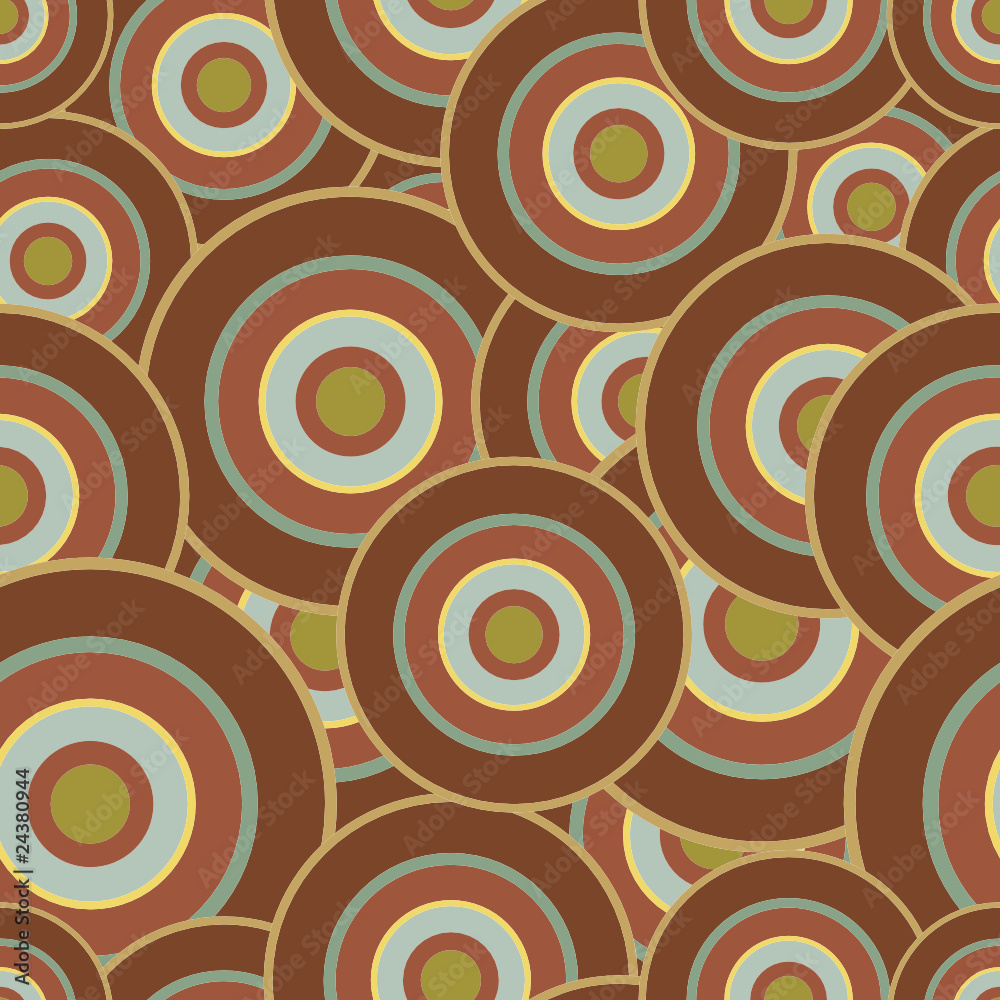 Retro seamless pattern