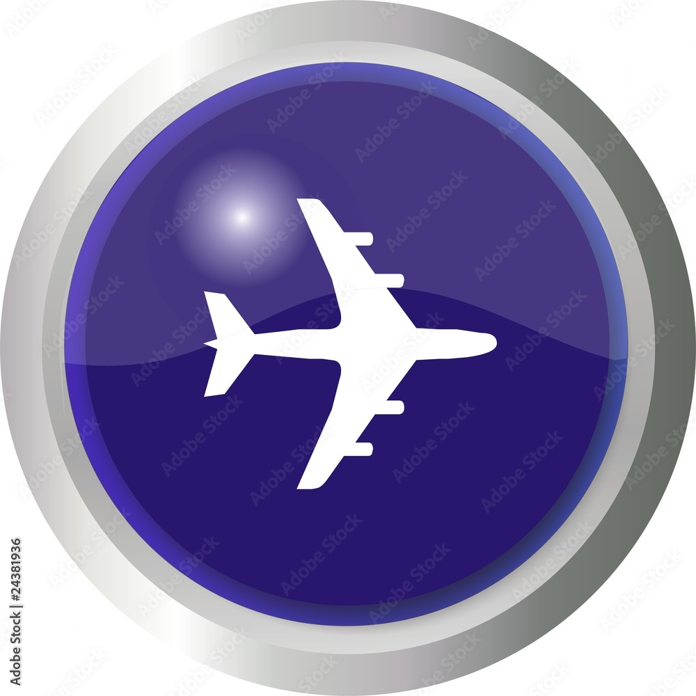 bouton avion