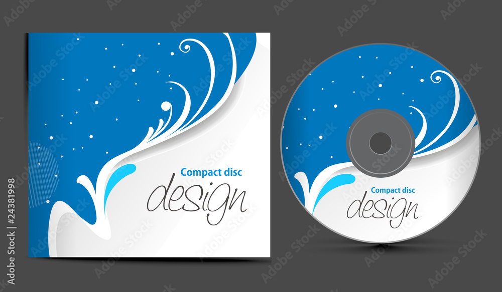 Obraz premium cd cover design