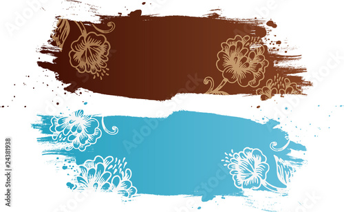 Flowers banners
