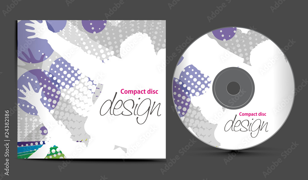 Fototapeta premium cd cover design