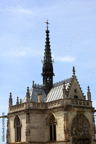 Saint Hubert gothic chapel, Amboise, France