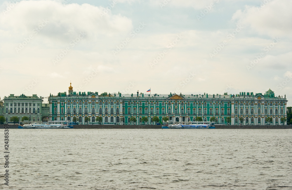 custom made wallpaper toronto digitalHermitage view from Neva river