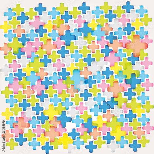 Background  abstract mosaic- vector illustration