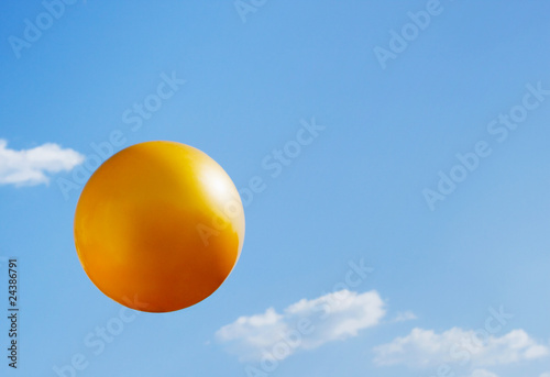 Ball of golden colour