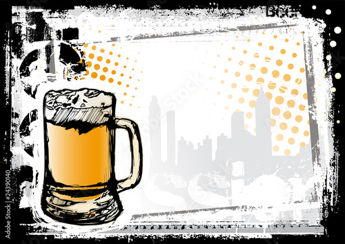 beer fest background horizontal