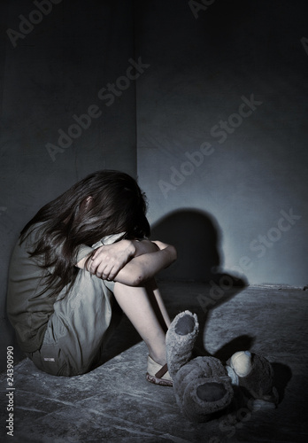 Neglected lonely child