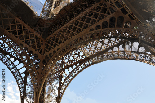 Eiffelturm unten
