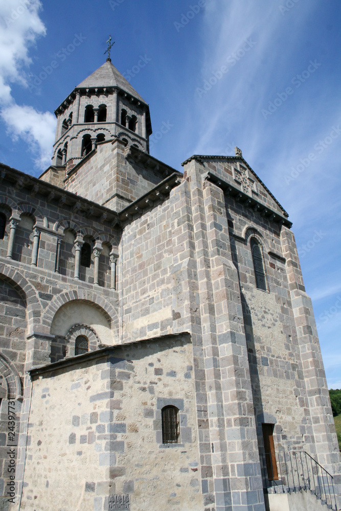 église de Saint-Nectaire, Auvergne