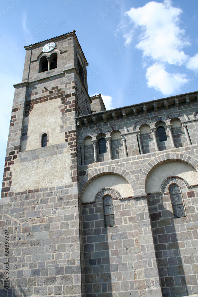 église de Saint-Nectaire, Auvergne