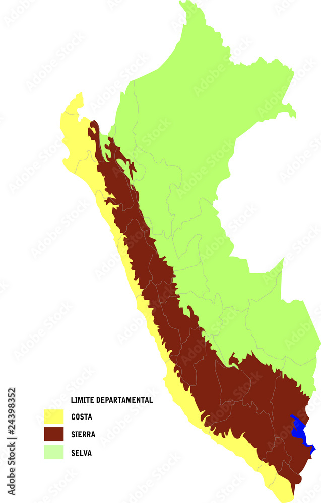Mapa Del Perú