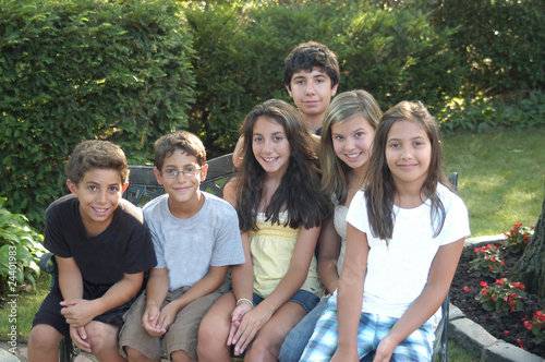 Quadro su tela Family Youth