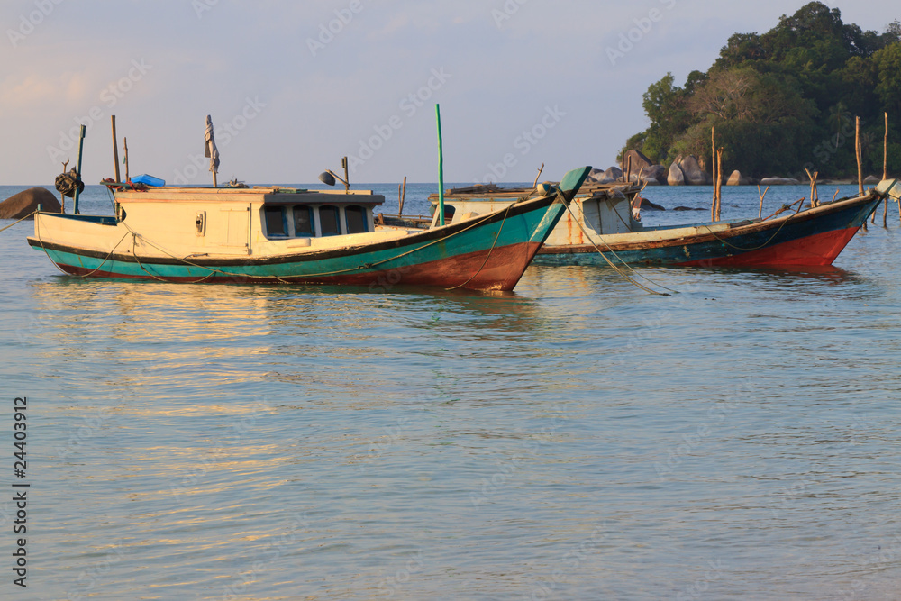 Belitung Island Fishing Boats