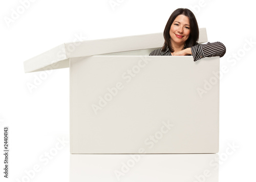 Multiethnic Woman Standing ...