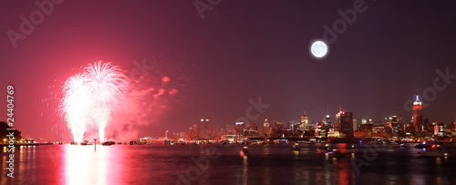 the Macy's 4th of July fireworks displays