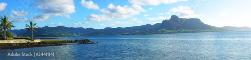 Panorama Mahébourg le matin - Ile Maurice