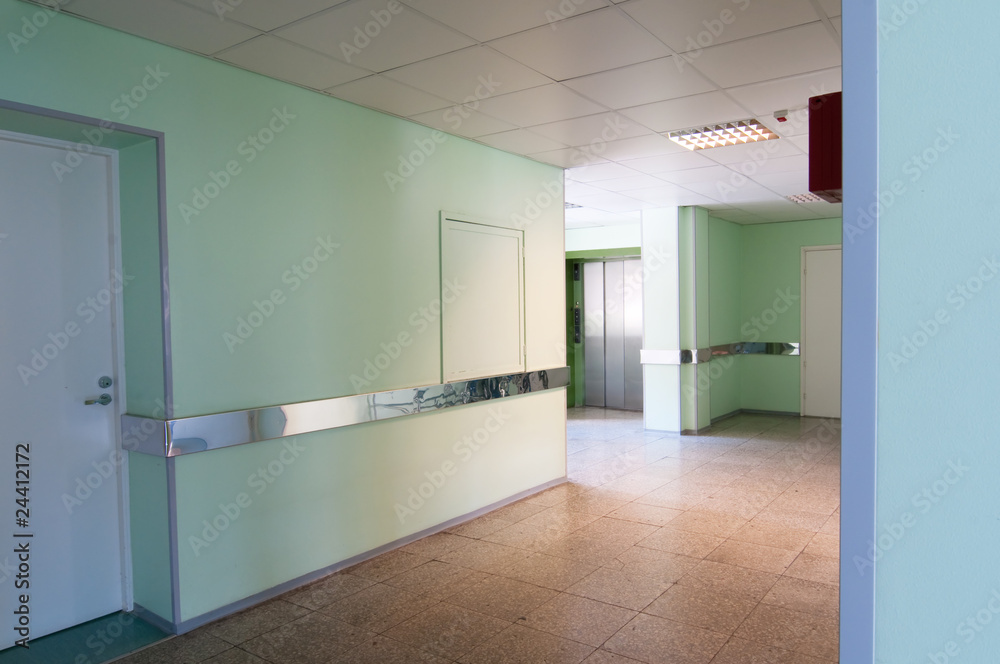 Obraz premium Hall in hospital