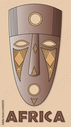 Afrikanische Maske