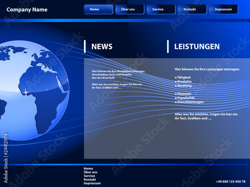 Website blue earth