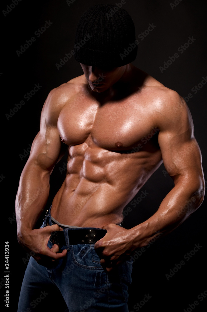 Fototapeta premium Bodybuilder.