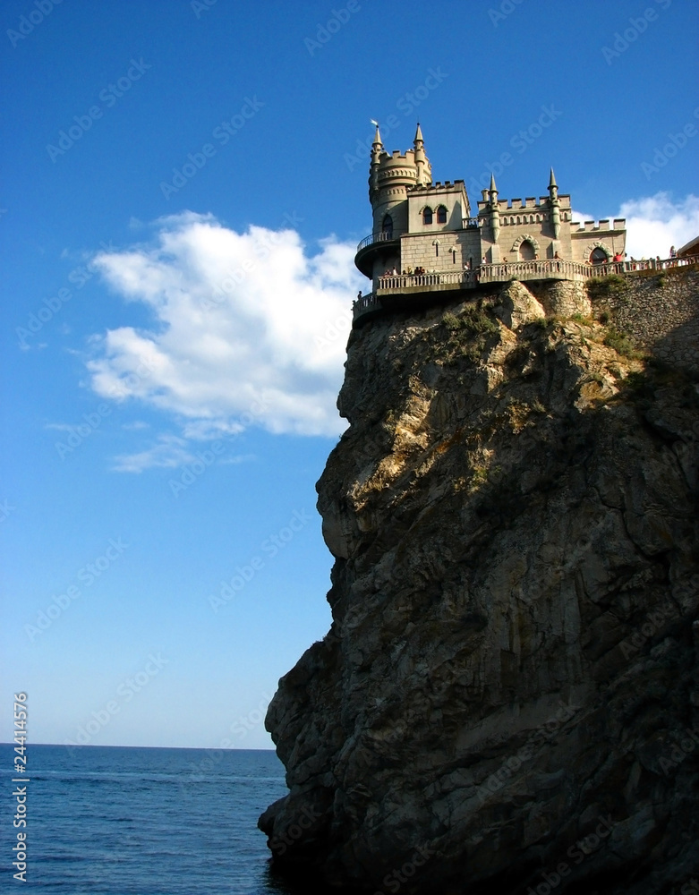 Romantic castle in Crimea