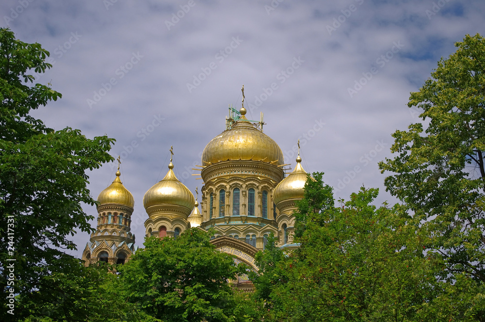 Ortodox cathedral in Liepaja, Latvia