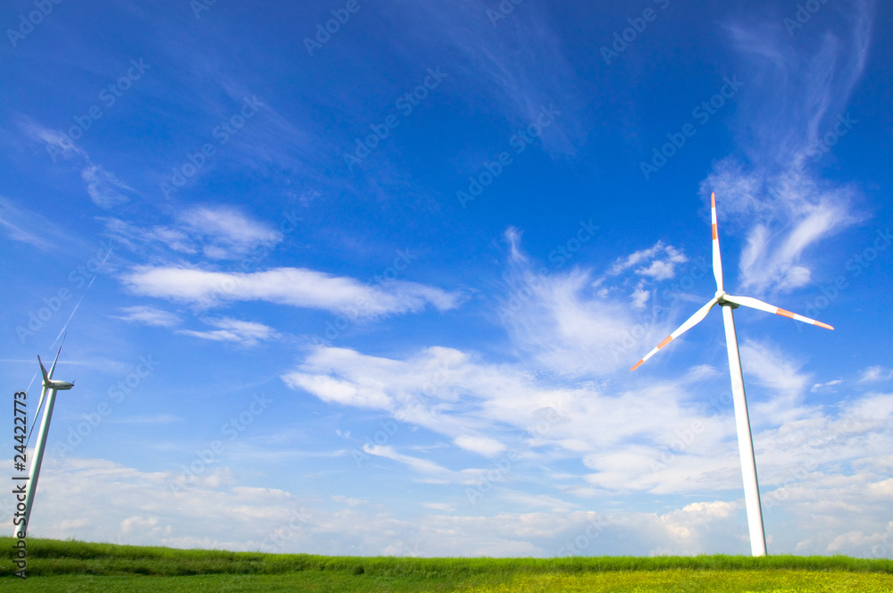 Obraz premium Windräder