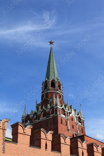 Photography Kremlin tower (Moscow, Russia)