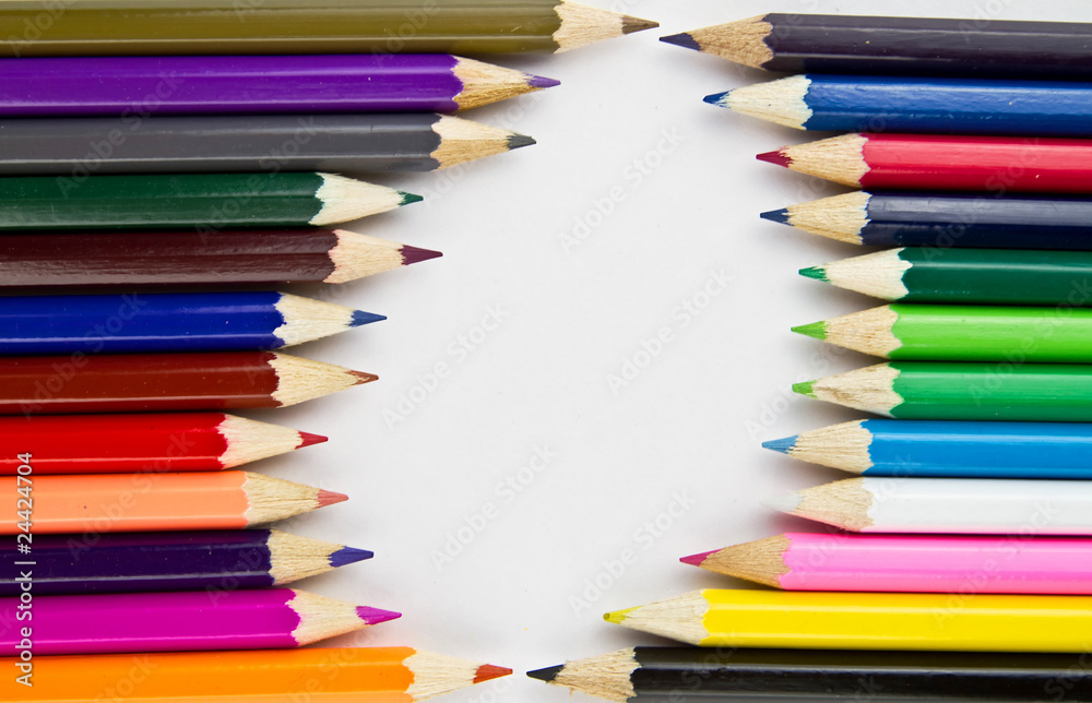 Colored pencils Colored pencils