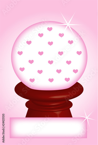 Pink love background,frame for text