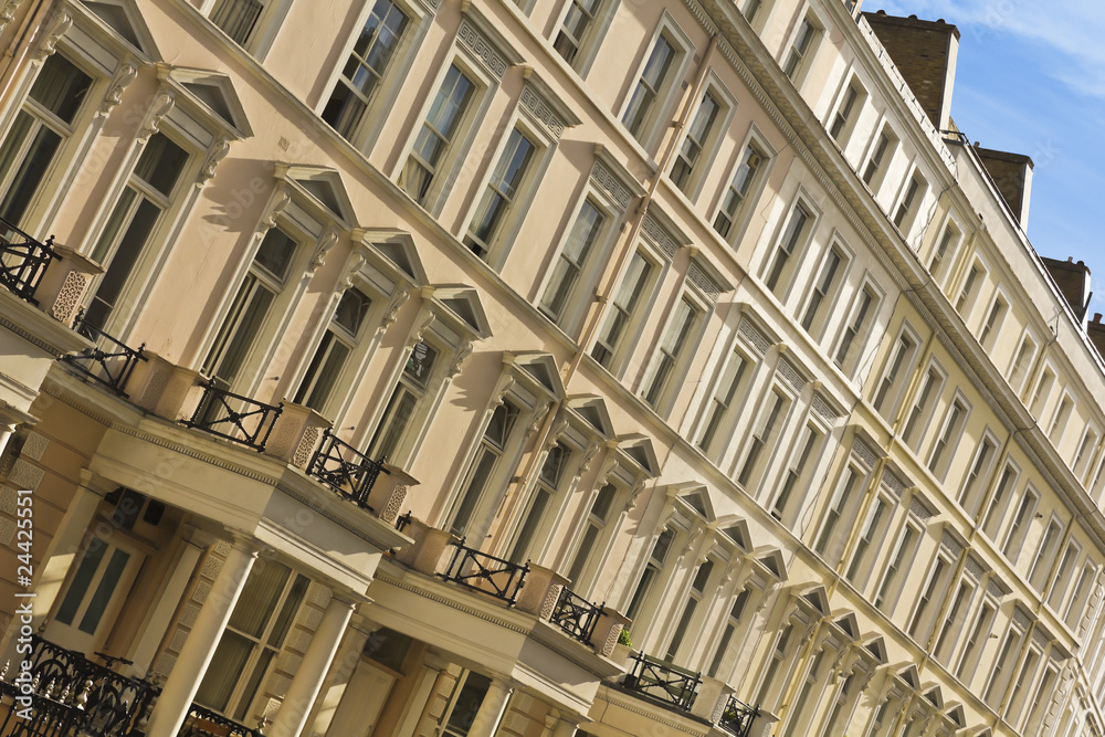 Typical Apartments Building in West London