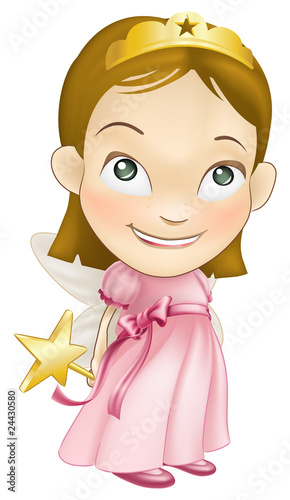 fairy princess white girl