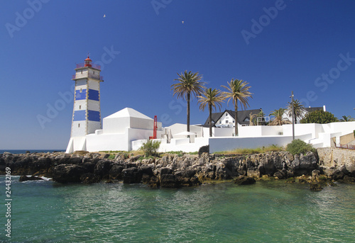 Saint Martha's Lighthouse in cascais Portugal