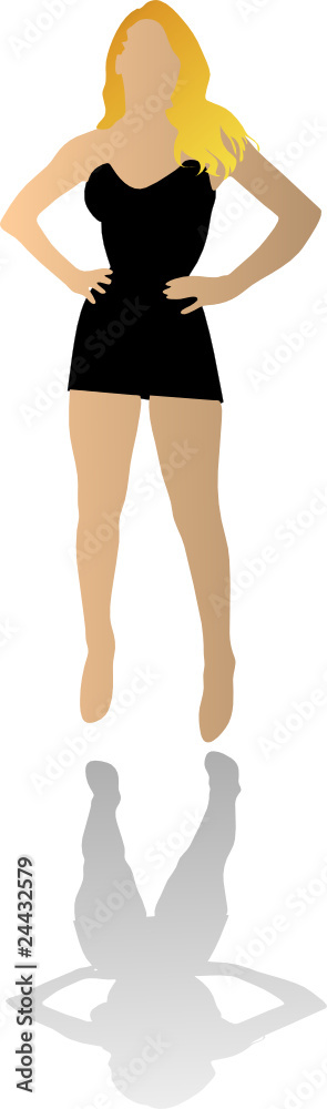 Fototapeta premium sexy fashion woman