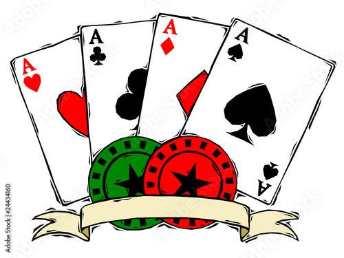 woodcut aces
