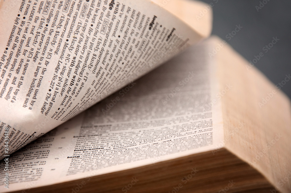 Obraz premium Open book