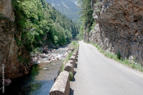 Road at Pyrenees