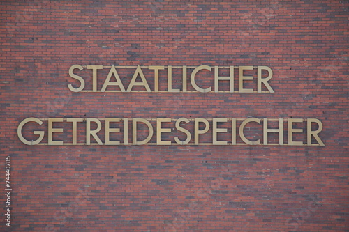 staatlicher getreidespeicher photo