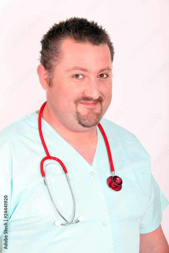 Portrait d'un médecin souriant Portrait d'un médecin souriant