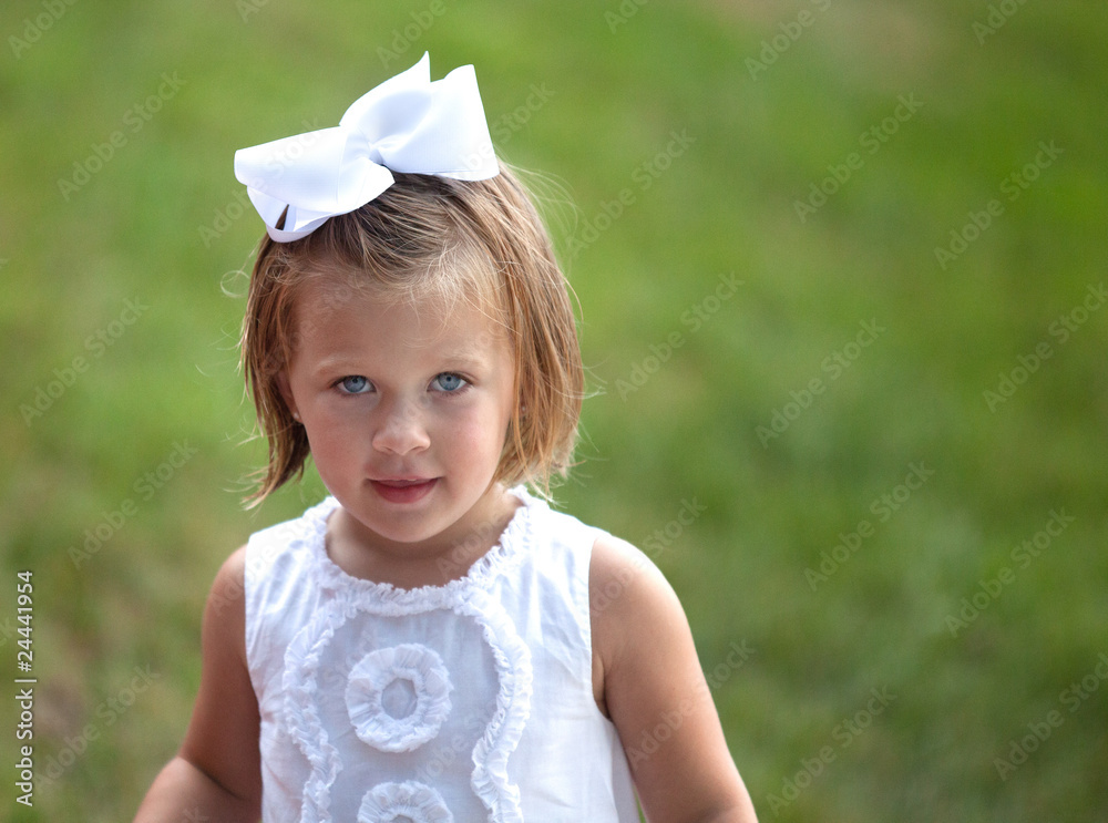 Girl in White Dress Girl in White Dress