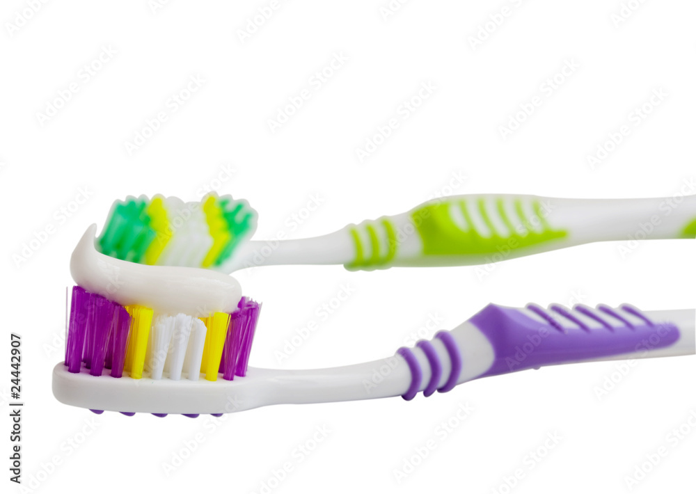 toothbrush with toothpaste toothbrush with toothpaste