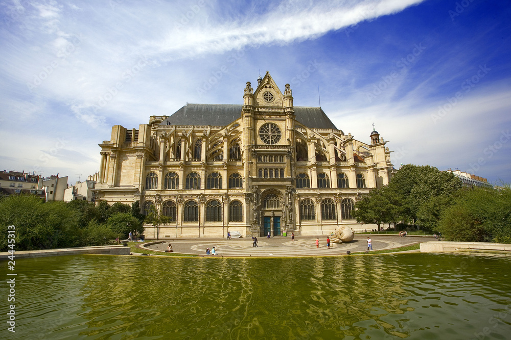 france,paris : église saint eustache