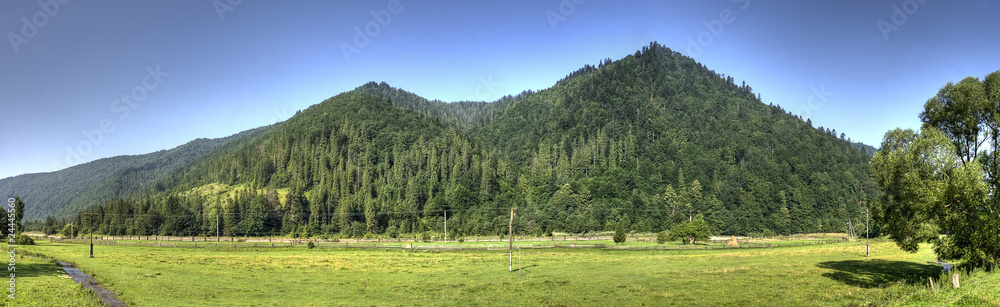 Панорама гор Панорама гор