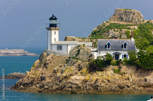 lighthouse, Pointe de Pen al Lann, Brittany, France photo