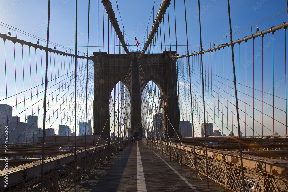 Fototapeta premium Brooklyn Bridge w Nowym Jorku