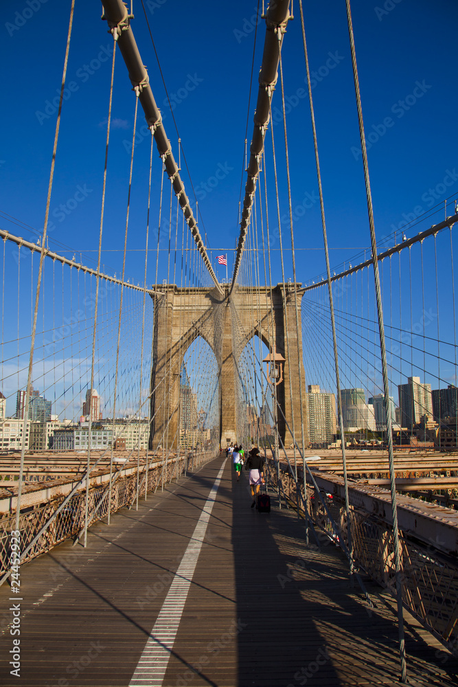 Fototapeta premium Brooklyn Bridge in New York