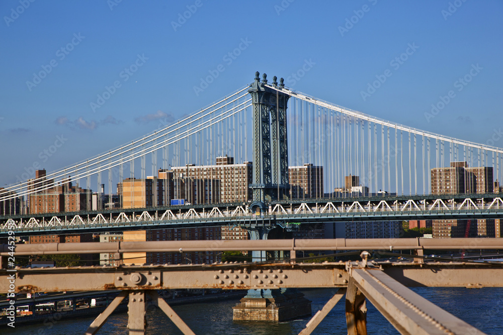 Obraz premium Brooklyn Bridge w Nowym Jorku